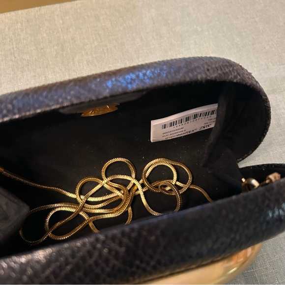 Zara Embossed Clutch Bag - Picture 12 of 13